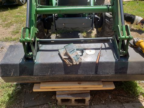 skid steer to john deere adapter plate|jd 148 loader quick attachment.